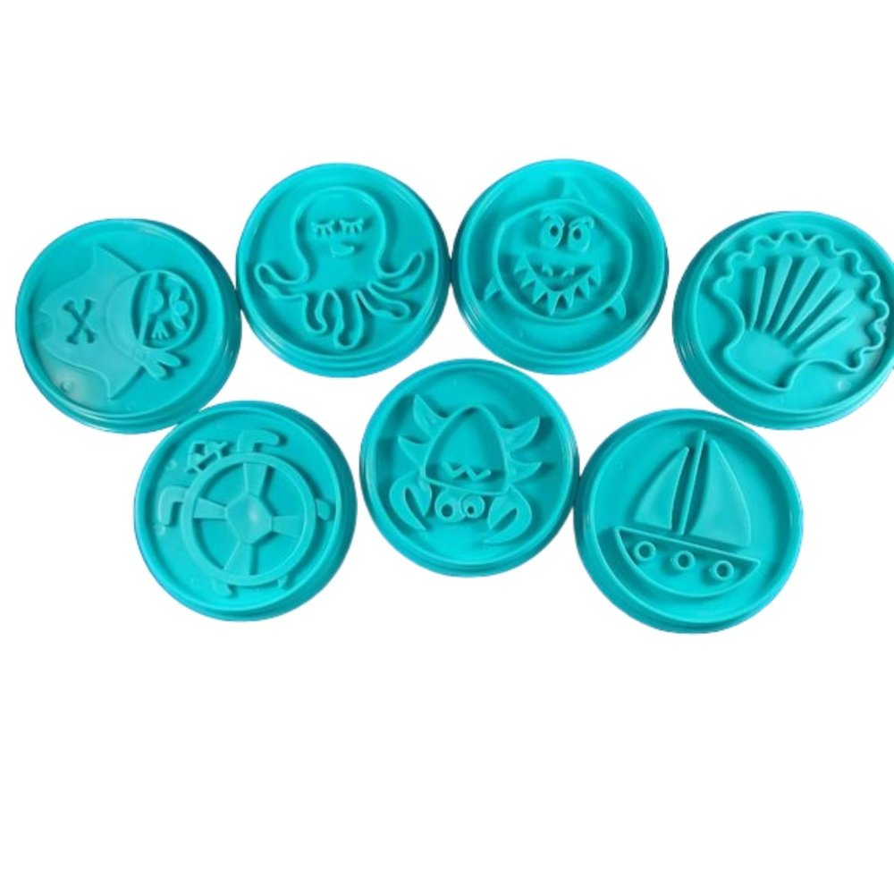 Pampered Chef Summertime Fun Cookie Cutters (Set of 7)
